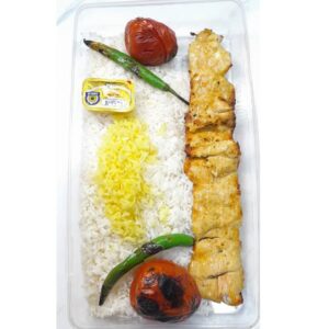 چلو جوجه زعفرانی